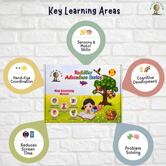 Toddler Adventure Series – Explorer Pack -12 Sheets