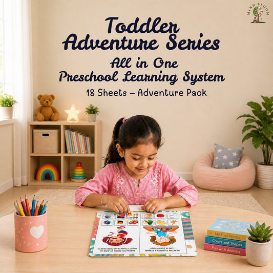 Toddler Adventure Series – Full Pack - 18 Sheets