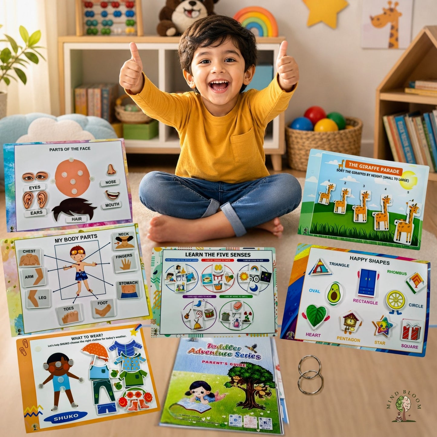 Toddler Adventure Series - Starter Pack - 6 Sheets